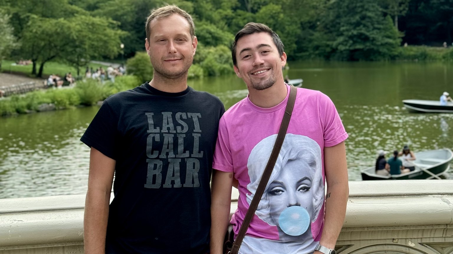 Chris Vogt and Nick Fallon at The Lake in New York City
